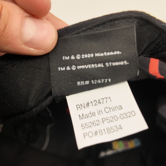 Universal Studios Super‎ Nintendo World Mario Kart Since 92 Pit Crew Hat - Picture 9 of 10